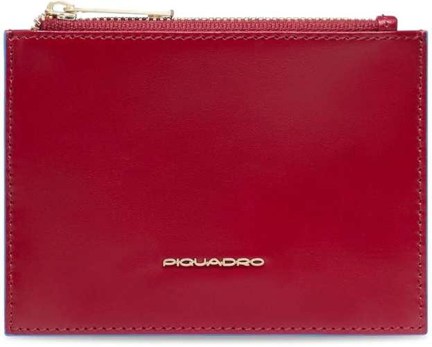 Кошелек женский Piquadro Blue Square, кожа натуральная, красный [pp6659b2r/r]